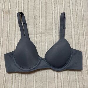 Aerie Real Free Full Coverage Charcoal Bra